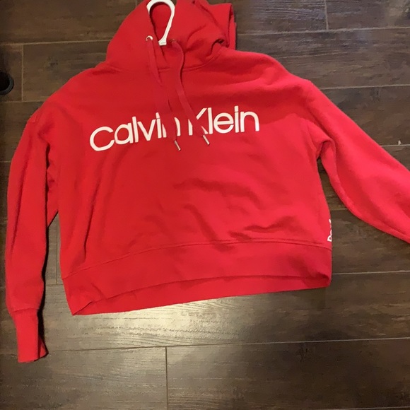 Red Calvin performance sweater size medium - Picture 3 of 5